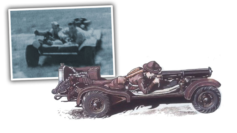 Illustration for article titled The Car That Inspired The Jeep Was Completely Bonkers